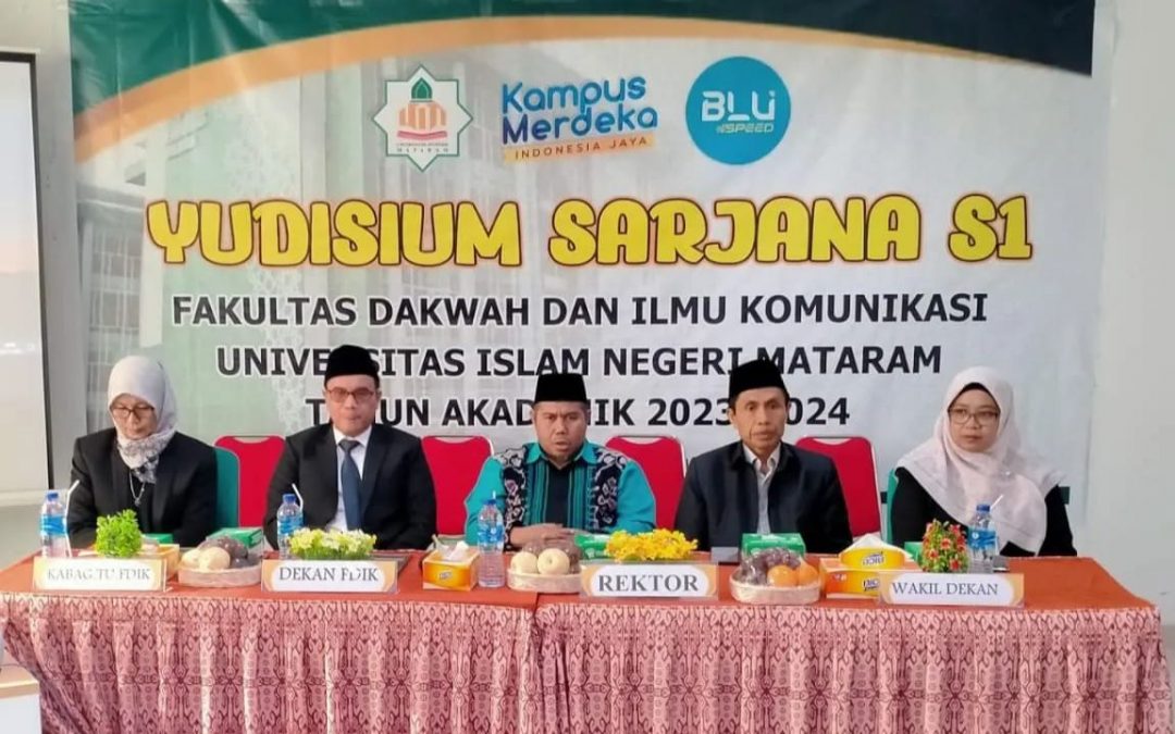 Fakultas Dakwah dan Ilmu Komunikasi Melaksanakan Yudisium Sarjana S1 Tahun Akademik 2023/2024