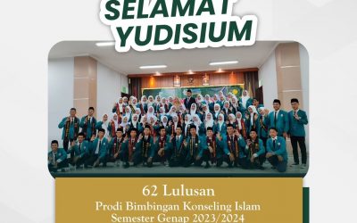 Yudisium Prodi Bimbingan Konseling Islam