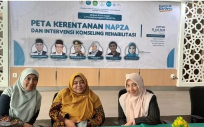 FDIK Hadirkan Dosen Tamu dalam DiskusiPeta Kerentanan Napza dan Intervensi Konseling Rehabilitasi