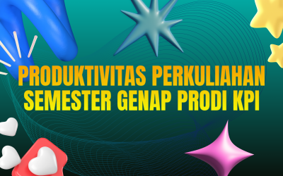 Produktivitas Perkuliahan Semester Genap Prodi KPI