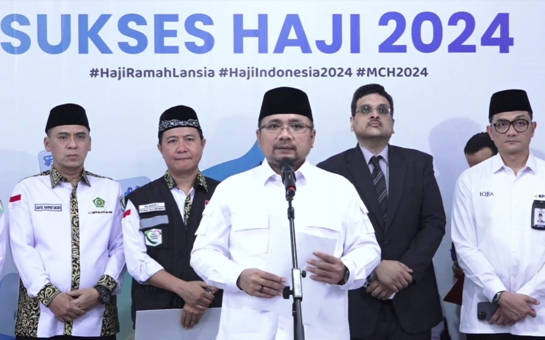 Closing Statement Sukses Haji Tahun 2024 oleh Menteri Agama