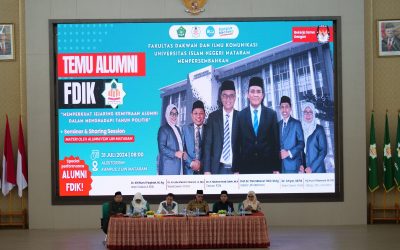 Usung Tema Politik, Temu Alumni FDIK 2024 Sukses di Gelar