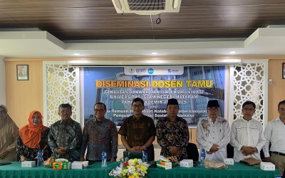 Rilis Hasil Riset Kolabarasi Internasional melalui Diseminasi Dosen Tamu FDIK UIN Mataram: Ikhtiar Perkuat Keunggulan Akademik