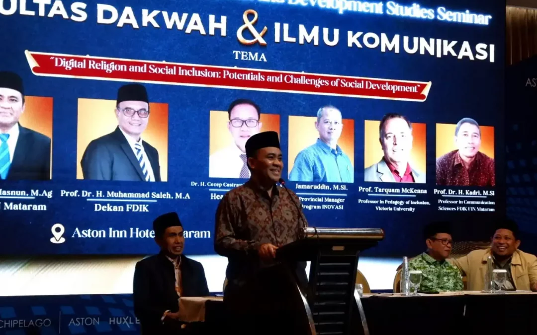 Seminar International Digital and Social Inclusion FDIK UIN Mataram